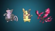 Grumpig, Morpeko, and Galarian Moltres (Image via TPC)